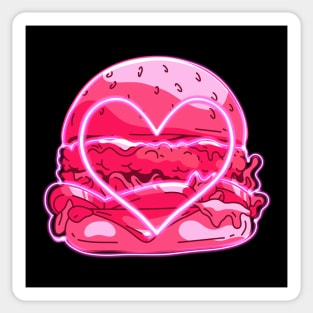 BURGER LOVE Sticker